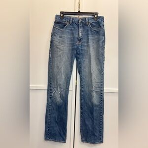 J. Crew Men's Straight Blue Jeans